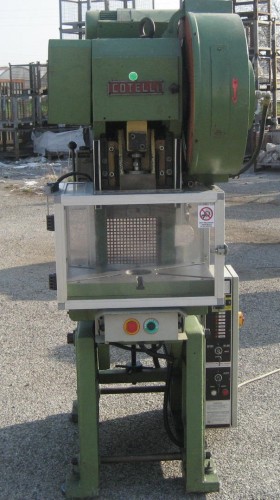 Pressa eccentrica usata Cotelli - Plastin Gold